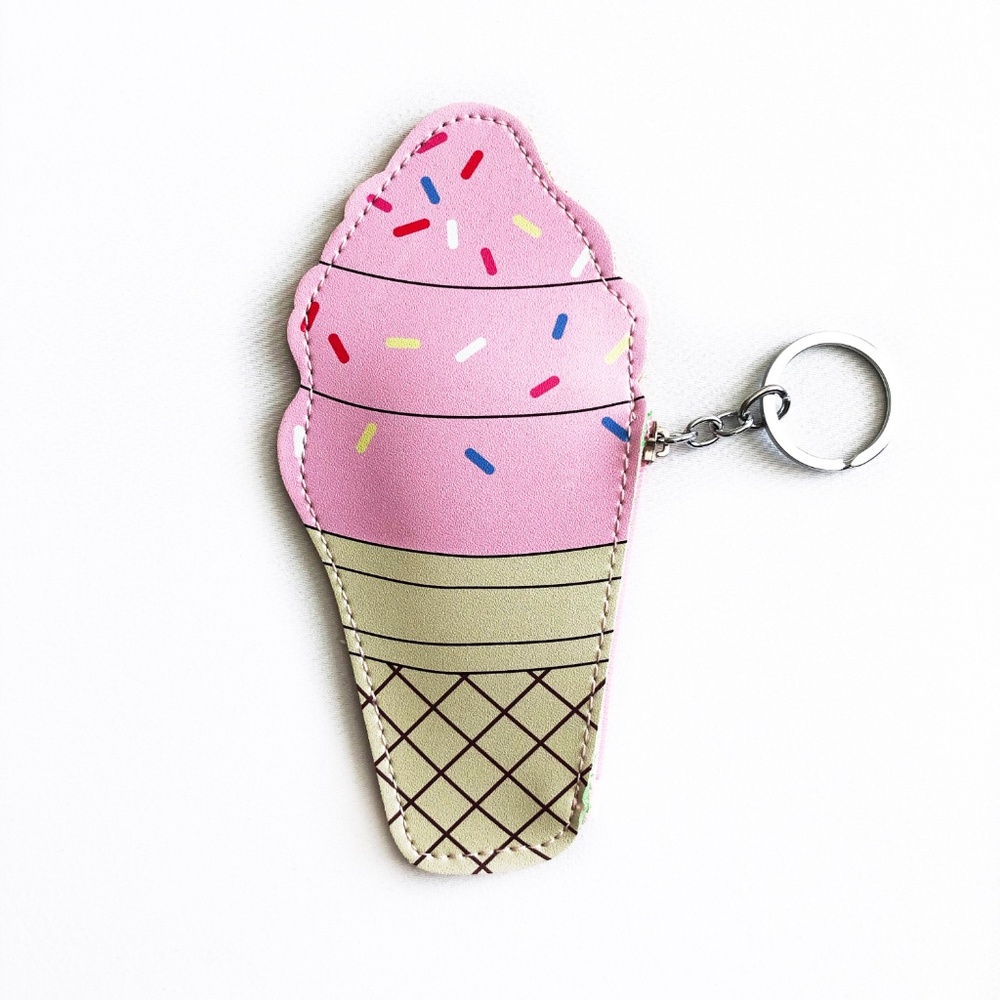 Fun Faux Leather Ice Cream Cone Purse BRAND NEW!